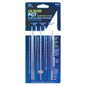 Olson PGT 5 in. Carbon Steel Scroll Saw Blade 18 pk 2 TPI