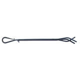 Open Hearth Panacea Black Matte Steel Fireplace Tongs