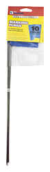 C.H. Hanson 15 in. Blue Marking Flags 10 Plastic