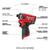 Milwaukee M12 FUEL 12 V 1/4 in. Cordless Brushless Impact Driver Tool Only