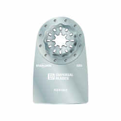 Imperial Blades Starlock 1-3/8 in. Dia. Stainless Steel Flexible Scraper Oscillating Saw Blade