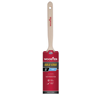 Wooster Gold Edge 2 in. W Flat Paint Brush