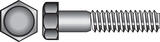 HILLMAN 1/2 in. Dia. x 8 in. L Zinc Plated Steel Hex Bolt 25 box