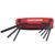 Craftsman T40 Fold-Up Tamper Resistant Torx Hex Key Set 7 6 in.