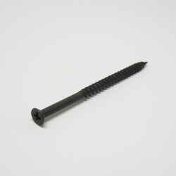 Ace No. 6 x 2-1/4 in. L Phillips Flat Head Black Phosphate Steel Trim Screw 10 lb. 214 pk