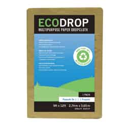 EcoDrop 9 W X 12 ft. L Paper Drop Cloth 1 pk