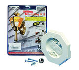 Arlington 1/2 in. Plastic Siding Mounting Kit White Octagon