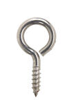 Hampton 7/16 in. Dia. x 1-5/8 in. L Polished Stainless Steel Screw Eye 60 lb. 1 pk