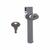 Ace Chrome Metallic Steel Showcase Lock
