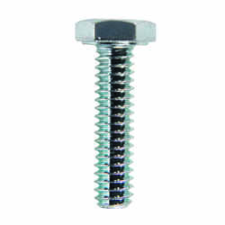 HILLMAN 1/4 in. Dia. x 1 in. L Heat Treated Zinc Steel Hex Head Cap Screw 100 box