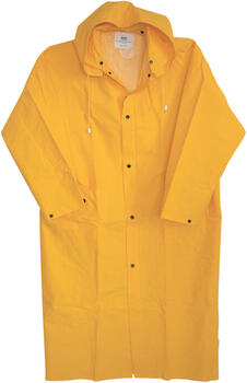 Boss PVC-Coated Rayon Rain Jacket Yellow