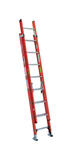 Werner 16 ft. H x 19 in. W Fiberglass Type IA Extension Ladder 300 lb.