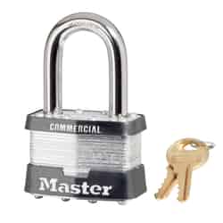 Master Lock 2 in. W Steel 4-Pin Tumbler Laminated Padlock 1 each Keyed Alike