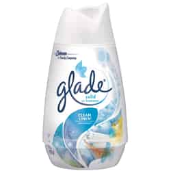 Glade Clean Linen Scent Air Freshener 8 oz Solid