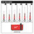 Milwaukee 6 pc Assorted Screwdriver Set 6.0 in.