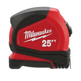 Milwaukee 1.83 in. W x 25 ft. L Compact Red 1 pk Tape Measure