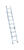 Werner 16 ft. H X 17.33 in. W Aluminum Extension Ladder Type II 225 lb