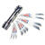 Lenox Assorted in. L Bi-Metal Reciprocating Saw Blade Set Multi TPI 12 pk