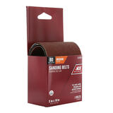 Ace 18 in. L x 3 in. W Aluminum Oxide 80 Grit Sanding Belt 2 pk Medium