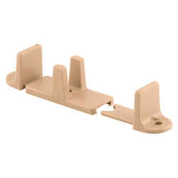 Prime-Line Tan Plastic Adjustable Floor Guide 1 pk
