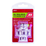 Ace Chlorine Filter Dual Thread Aerator 15/16 in. x 55/64 in. Chrome