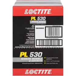 Loctite PL 530 Synthetic Rubber Construction Adhesive 10 oz