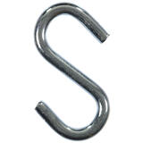 Ace Medium Zinc-Plated Steel 3 in. L S-Hook 2 pk Silver 230 lb.