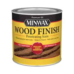 Minwax Wood Finish Semi-Transparent Red Mahogany Oil-Based Wood Stain 0.5 pt