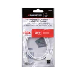 Monster Cable 3 ft. L USB Cable