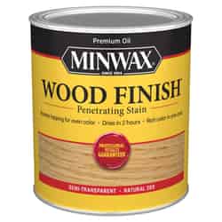 Minwax Wood Finish Semi-Transparent Natural Oil-Based Wood Stain 1 qt