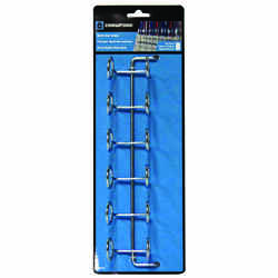 Crawford Zinc Plated Steel 11.8 in. Silver 1 Multi-Tool Peg Hook Rack