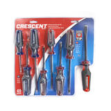 Crescent Screwdriver Set Diamond Coated 8 pc.