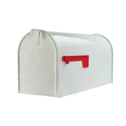 Gibraltar Mailboxes Galvanized Steel Post Mounted 10-1/2 in. H x 10-1/2 in. H x 8-1/2 in. W x 22-