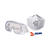3M Safety Glasses Clear Lens Clear Frame 1 pc.
