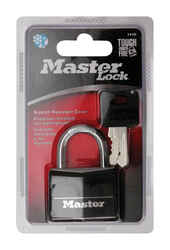 Master Lock 1-5/16 in. H x 1/2 in. W x 1-9/16 in. L Vinyl Covered Padlock 1 each Double Locking