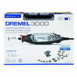 Dremel 1/8 in. Corded Rotary Tool Kit 1.2 amps 35000 rpm 24 pc. 120 volts