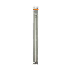 Kenney Enamel White Tension Rod 48 in. L