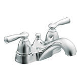 Moen Banbury Banbury Chrome Two-Handle Bathroom Faucet 4 in.