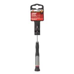 Ace Slotted 2-1/2 in. Precision Screwdriver Steel Black 1 3/64
