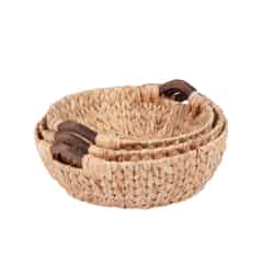 Honey Can Do Brown/Natural Woven Basket