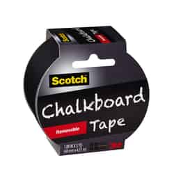 Scotch 1.88 in. W X 5 yd L Chalkboard Tape Black