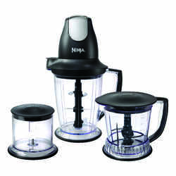 Ninja Master Prep Food/Drink Mixer Professional Black/Stainless Steel 11.4 in. x 19.1 in. x 7.3