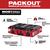 Milwaukee PACKOUT 16.1 in. Tool Box Black/Red