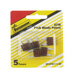 Bussmann 7.5 amps ATM Mini Automotive Fuse 5 pk