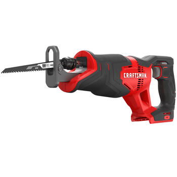 Craftsman 20V MAX 1 in. Cordless Reciprocating Saw 3000 spm 14.5 in. L Red