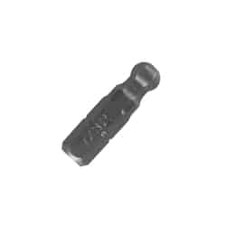 Best Way Tools Ball Hex 1/4 in. x 1 in. L Insert Bit Carbon Steel 1/4 in. Ball Hex Shank 1 pc.