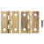 Ace 2.75 in. W x 1-1/2 in. L Antique Brass Brass Broad Hinge 2 pk