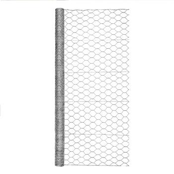 Garden Zone 60 in. H x 50 ft. L 20 Ga. Green Poultry Netting