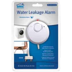 Sabre White Plastic Water Leak Detection Alarm