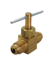 Ace 3/8 in. Dia. x 3/8 in. Dia. Brass Straight Flare Needle Valve
